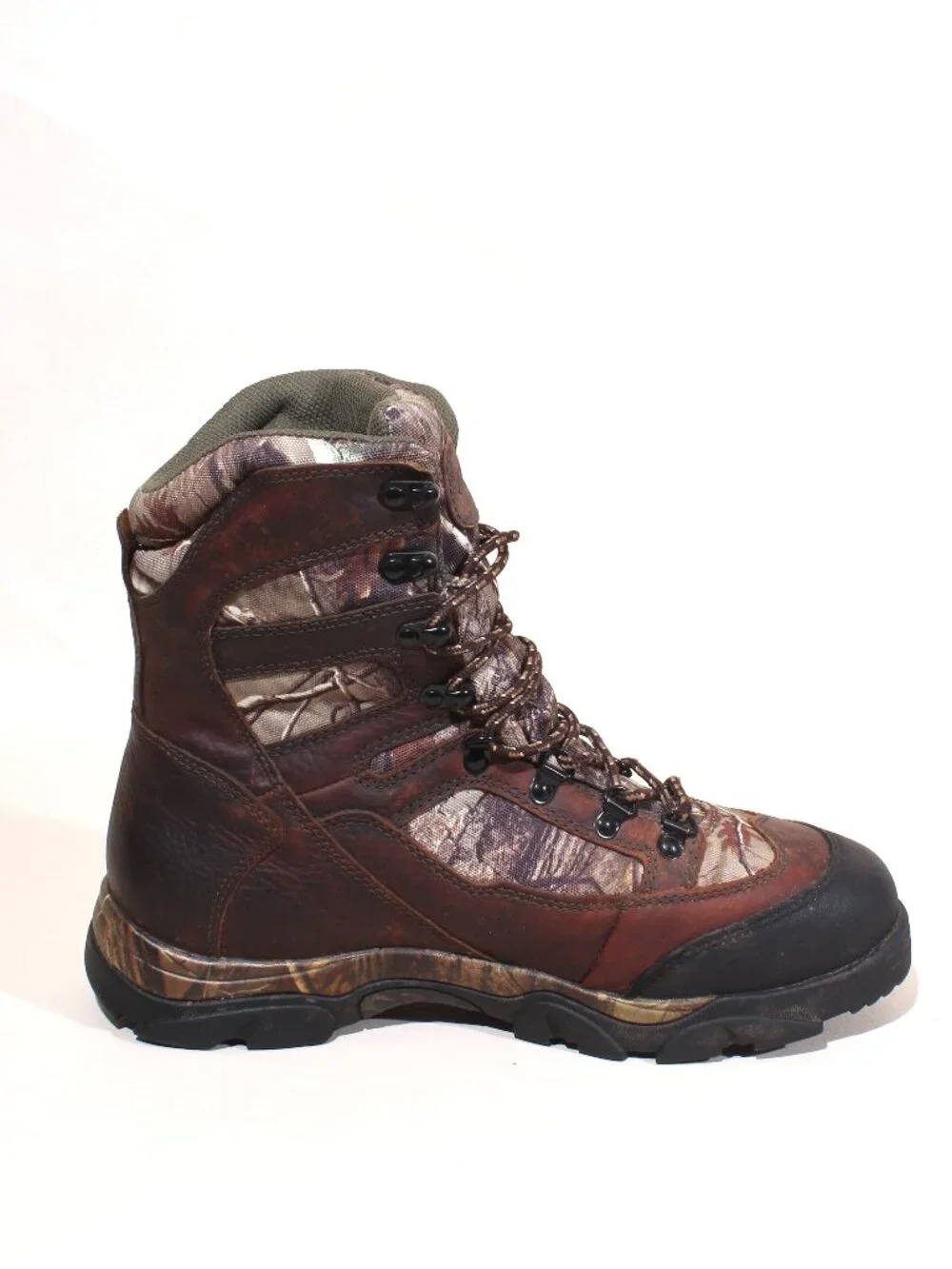 Mens Cabelas Insulated Dry Plus Waterproof Camouflage Hunting Boots 10 M